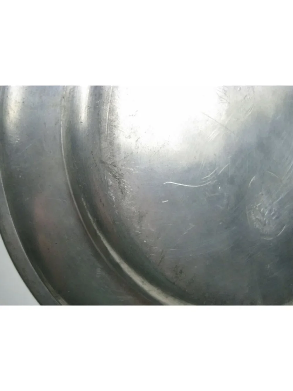 Zinn German Antique Pewter Plate Engraved Klenck 1839 Charger Home Georg Gonzler